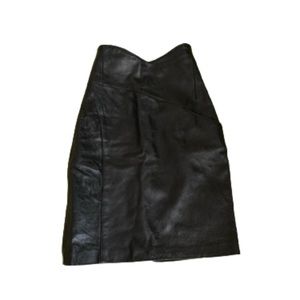 100% Genuine Leather Skirt